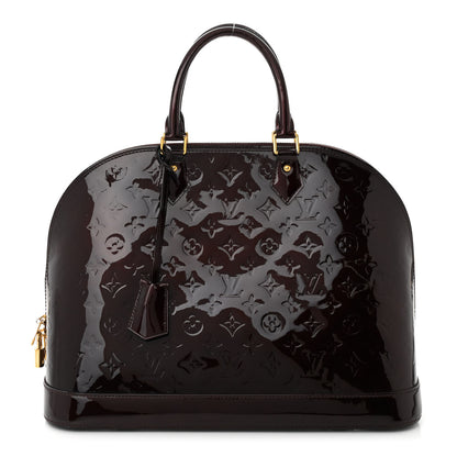 Louis Vuitton Vernis Alma GM Amarante 1 of 11