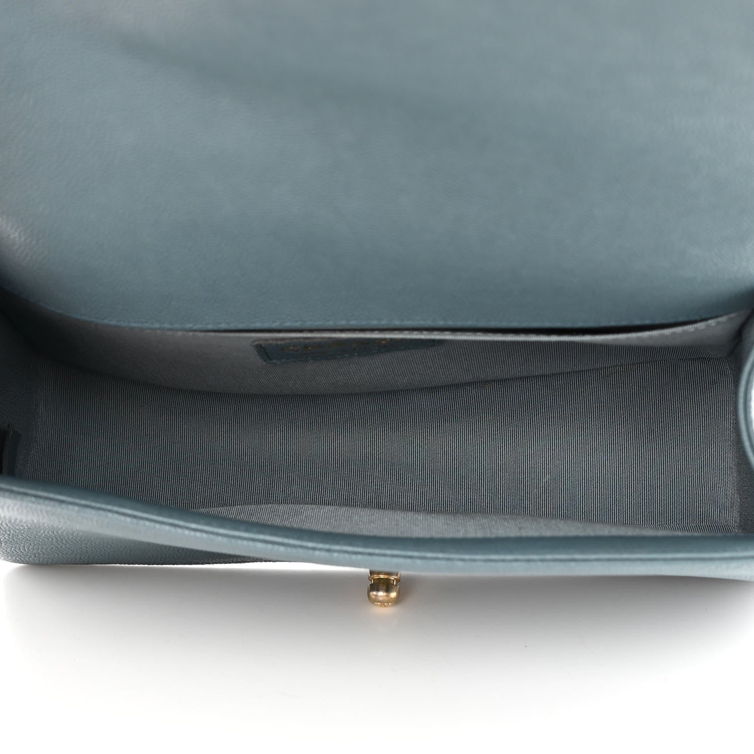 Chanel Caviar Quilted Medium Boy Flap Blue 5 of 17