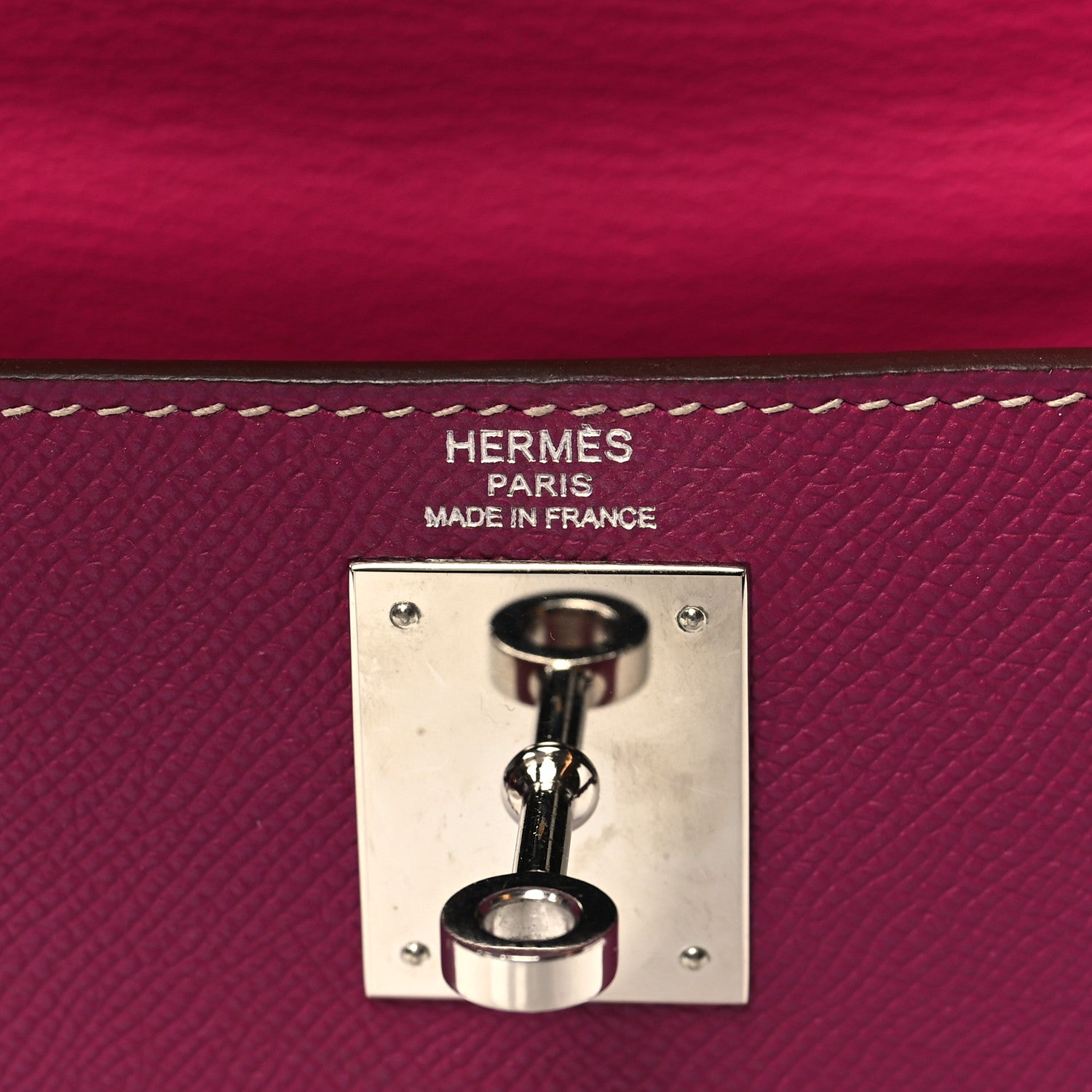 Hermes Epsom Candy Kelly Retourne 28 Tosca Rose Tyrien 5 of 12
