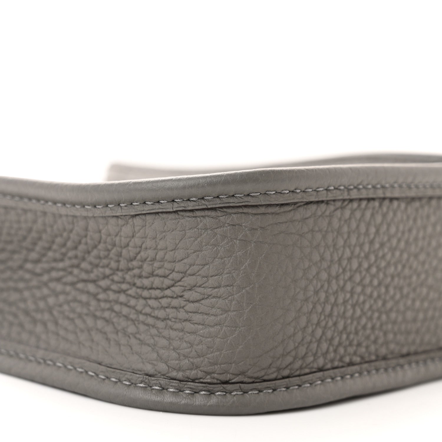 Hermes Taurillon Clemence Evelyne TPM Gris Meyer 9 of 11