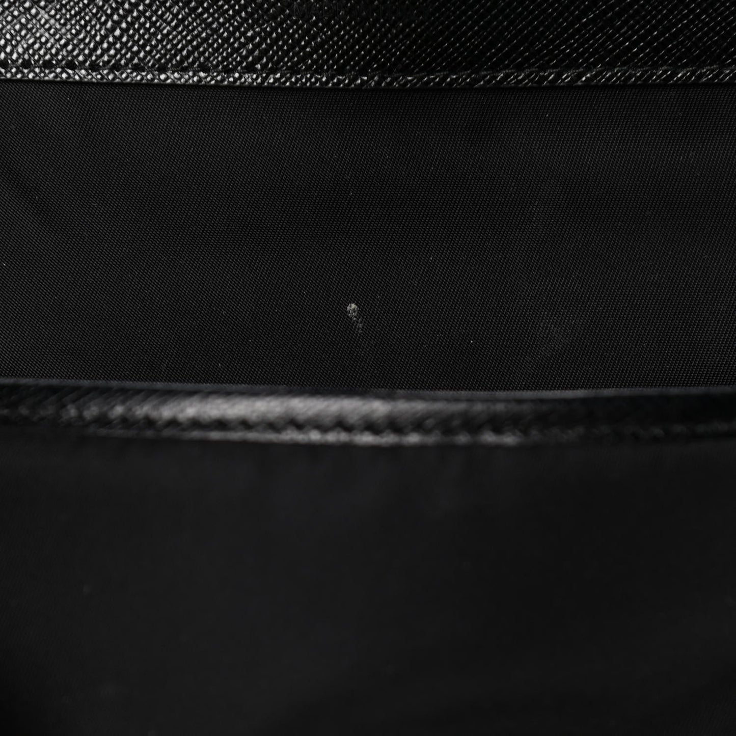 Re-Nylon Saffiano Smartphone Case Crossbody Black