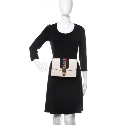 Gucci Calfskin Sylvie Belt Bag Off White 2 of 10