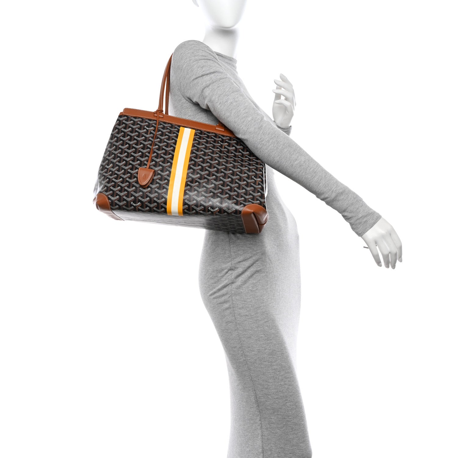 Goyard Goyardine Bellechasse PM Black Gold 2 of 13