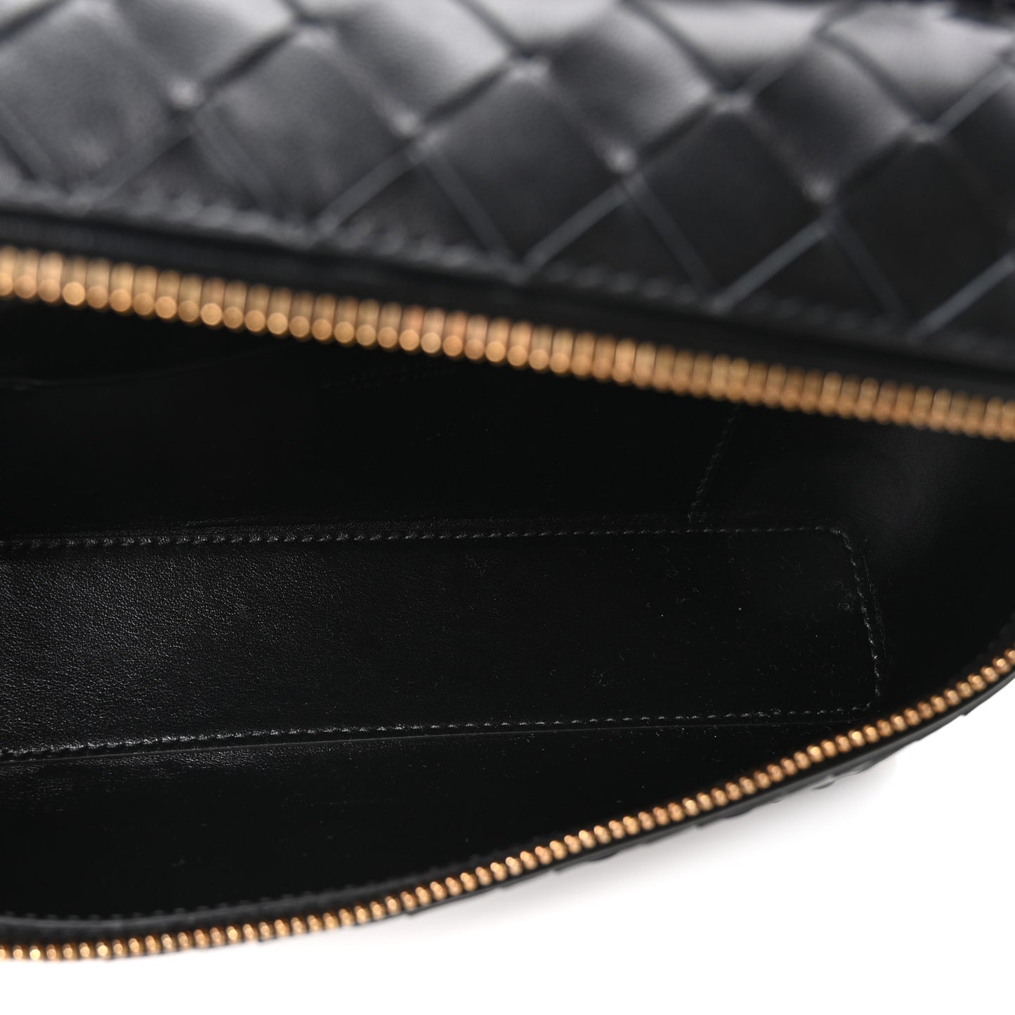 Calfskin Intrecciato Bang Bang Vanity Case Black