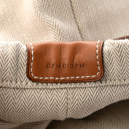 Hermes Canvas Barenia Fourbi 20 PM Pouch Naturel Fauve 7 of 11