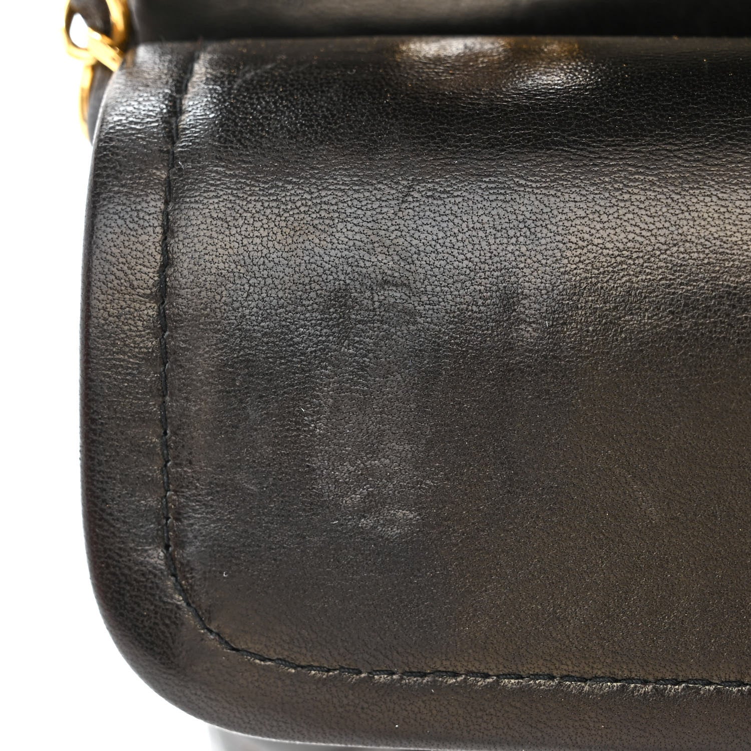 Chanel Lambskin Quilted Medium Double Flap Black 11 of 13