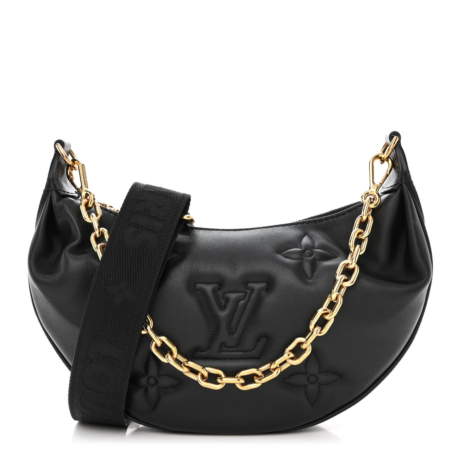 Louis Vuitton Calfskin Bubblegram Over The Moon Black 1 of 11