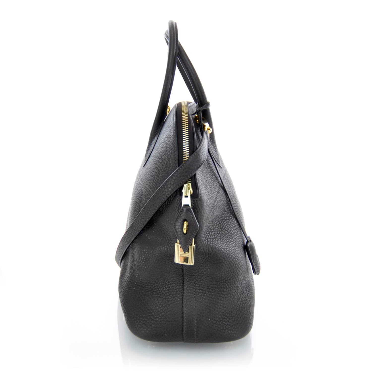 Hermes Togo Bolide 35 Chocolate 6 of 11