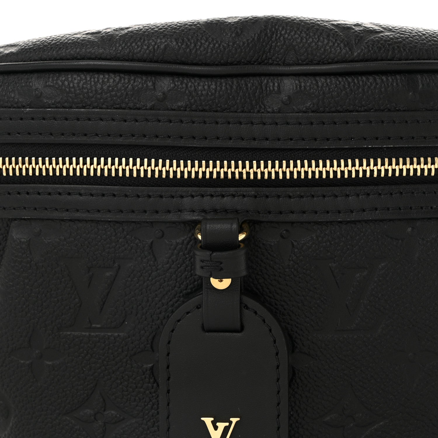 Louis Vuitton Empreinte High Rise Bumbag PM Black 7 of 9