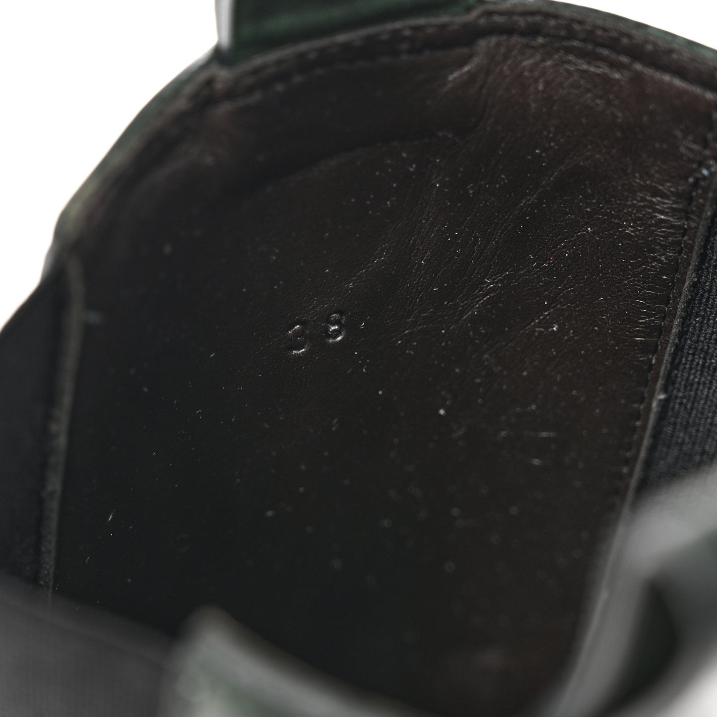 Calfskin The Lug Chelsea 55mm Boots 38 Bottle Green