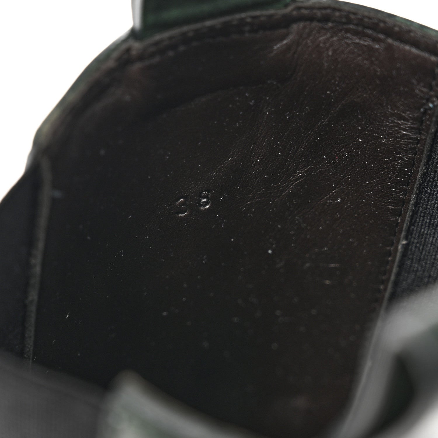 Bottega Veneta Calfskin The Lug Chelsea 55mm Boots 38 Bottle Green 8 of 12