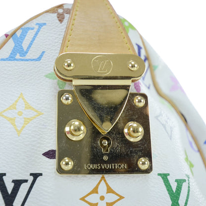Louis Vuitton Monogram Multicolor Speedy 30 White 9 of 12