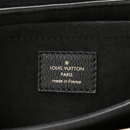 Louis Vuitton Grained Calfskin Lockme Tender Black 6 of 12