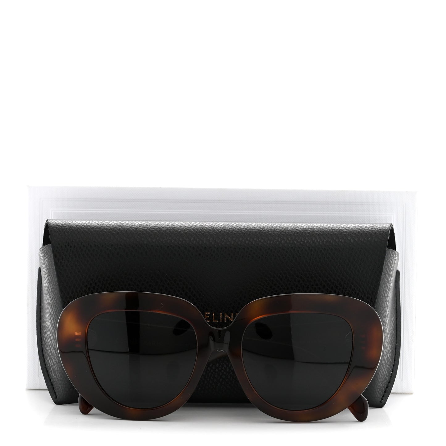 Acetate Butterfly Sunglasses CL40309F Tortoise