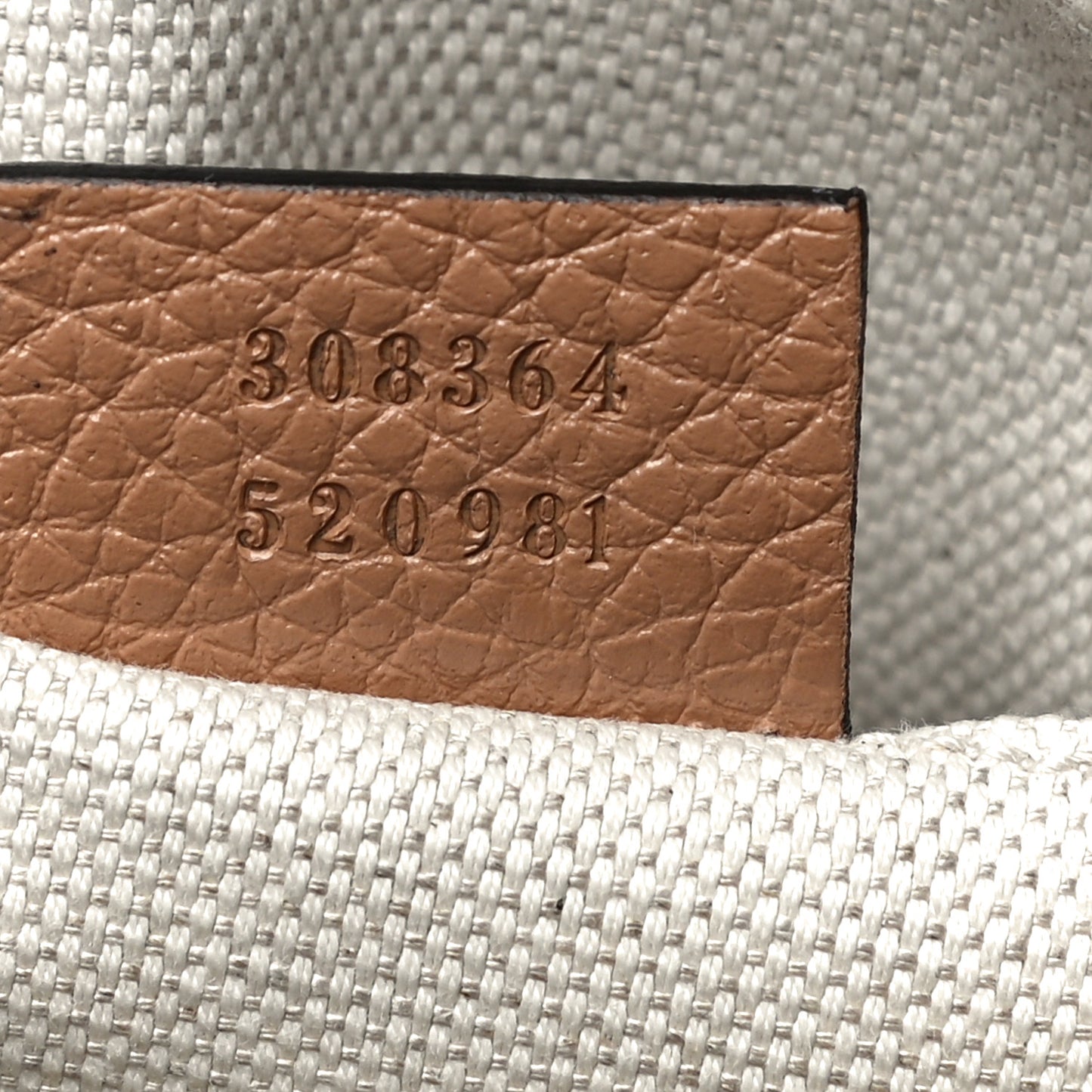 Pebbled Calfskin Small Soho Disco Bag Camelia