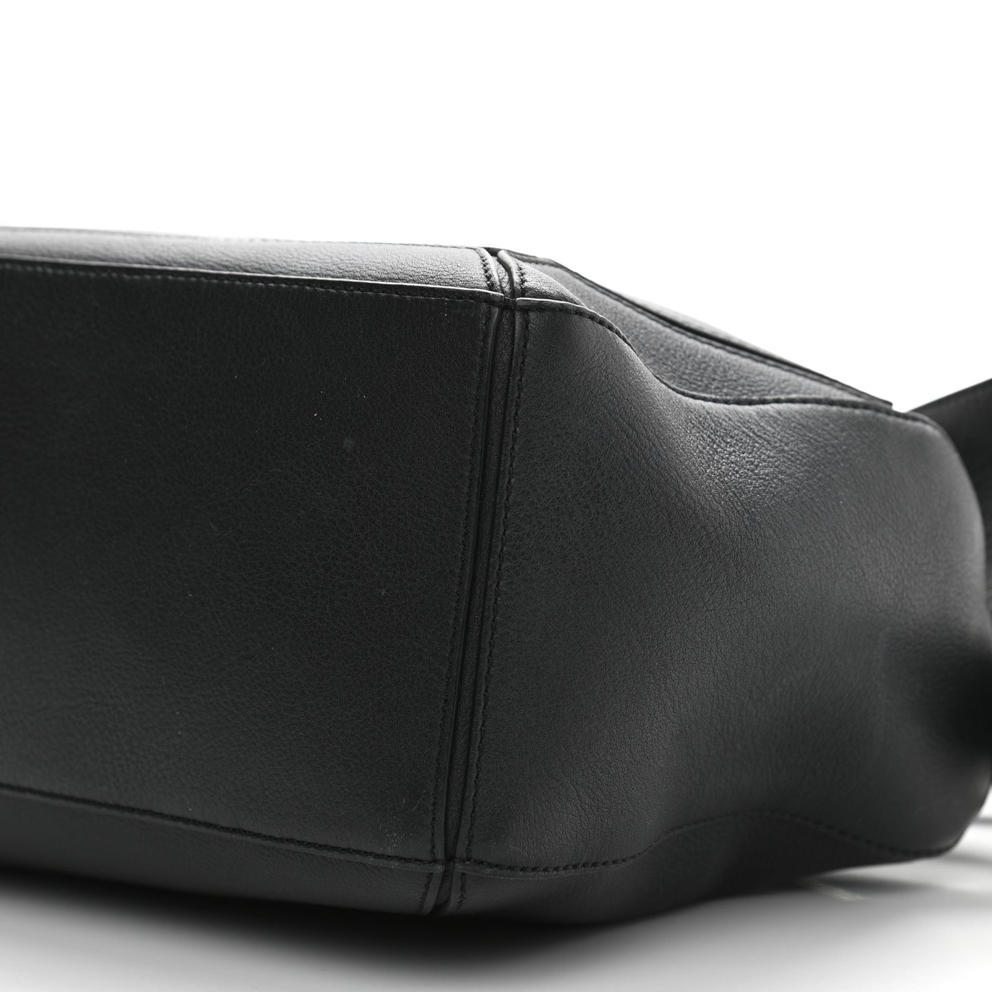 Calfskin Small Puzzle Bag Black