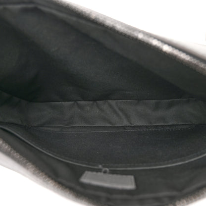 Louis Vuitton Calfskin Monogram Shadow Duo Messenger Anthracite Gray 5 of 11