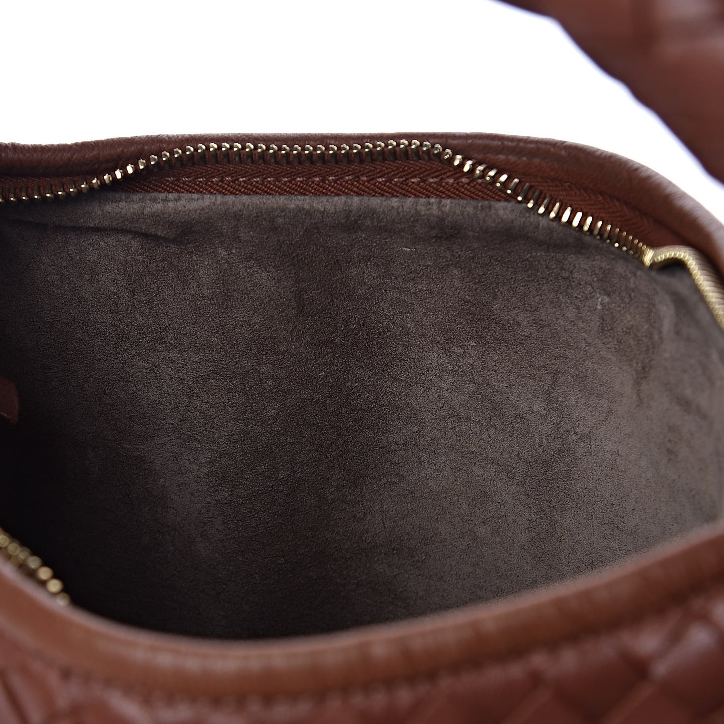 Nappa Intrecciato Medium Veneta Hobo Tea