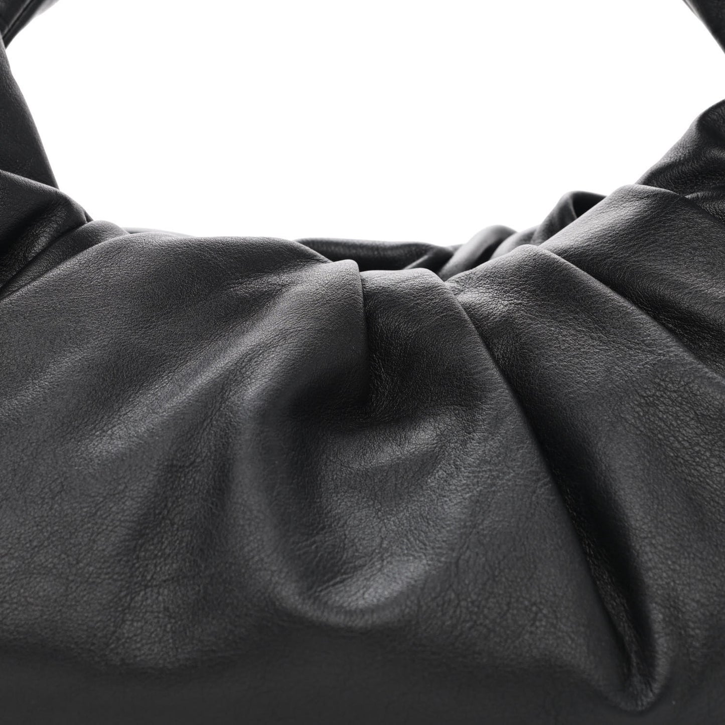 Smooth Butter Calfskin Small The Shoulder Pouch Black