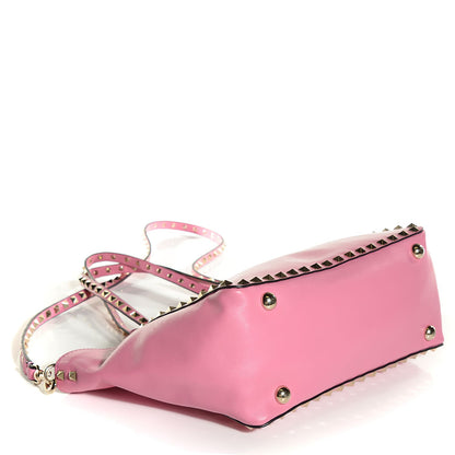 Valentino Garavani Vitello Small Rockstud Tote Ninphea 4 of 9