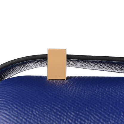 Hermes Epsom Horseshoe Constance 24 Bleu Electric Bleu Paon 18 of 25