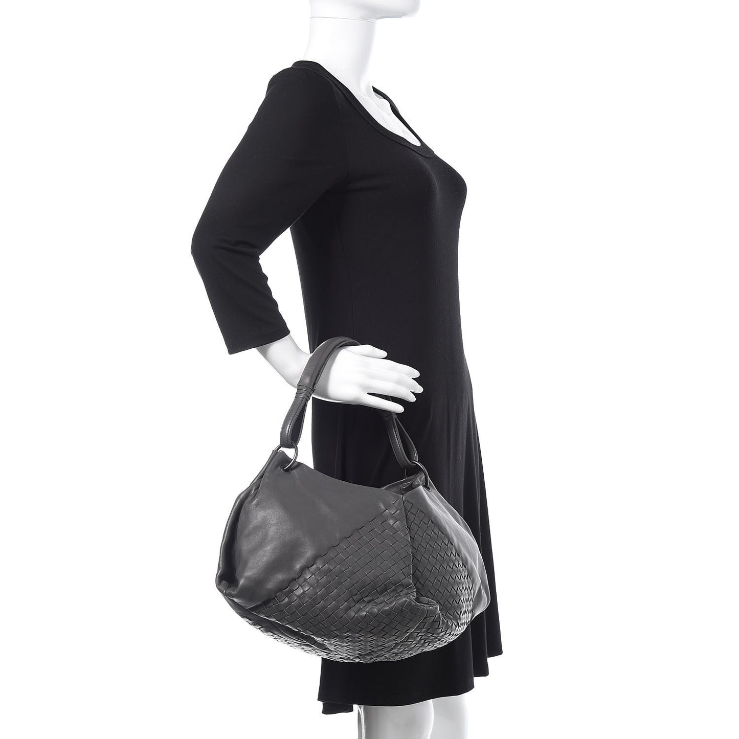 Nappa Intrecciato Aquilone Fortune Cookie Hobo Matita