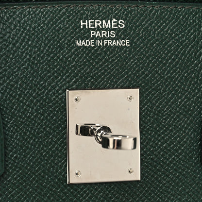 Hermes Epsom Birkin 35 Vert Anglais 6 of 14