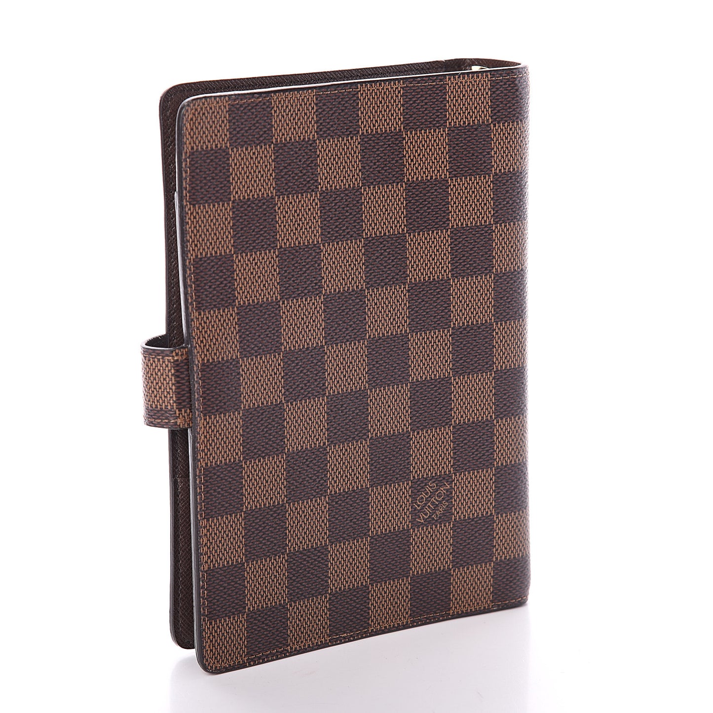 Damier Ebene Medium Ring Agenda Cover