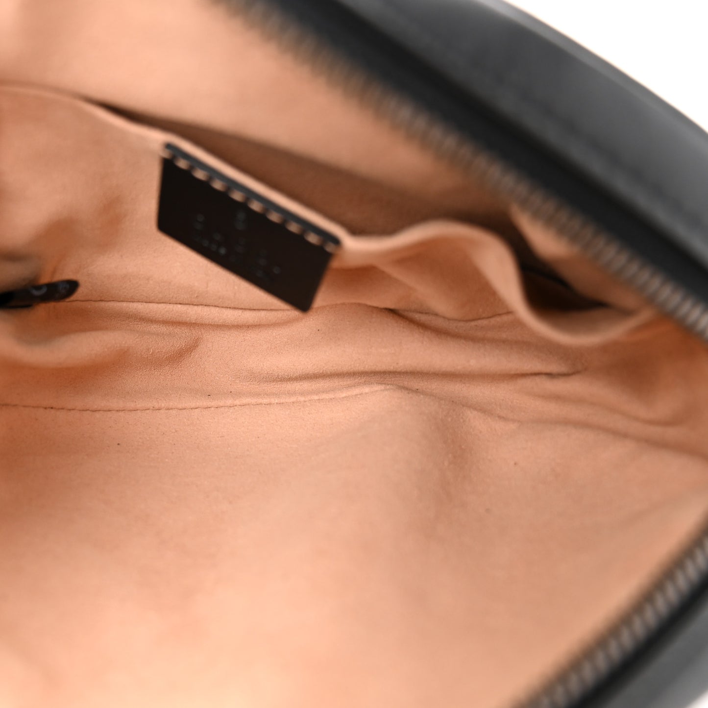 Calfskin Matelasse GG Marmont Belt Bag 85 34 Black