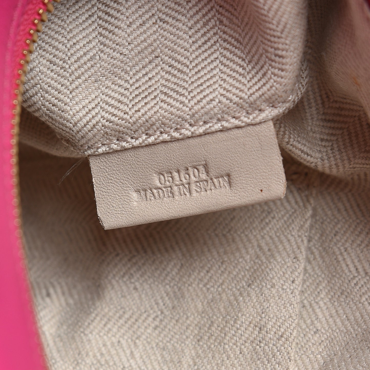 Calfskin Small Puzzle Bag Fuchsia