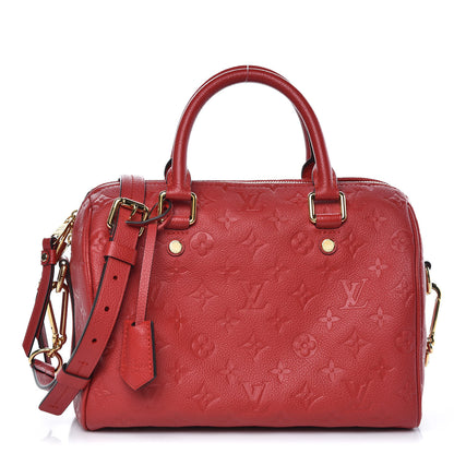 Louis Vuitton Empreinte Speedy Bandouliere 25 Cherry 1 of 8
