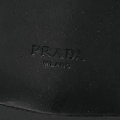 Prada Vernice Triangle 50mm Loafers 41 Black 8 of 11