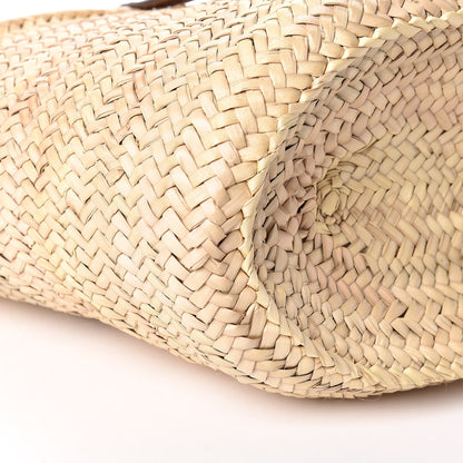 Loewe Raffia Basket Tote Bag Natural Tan 6 of 12