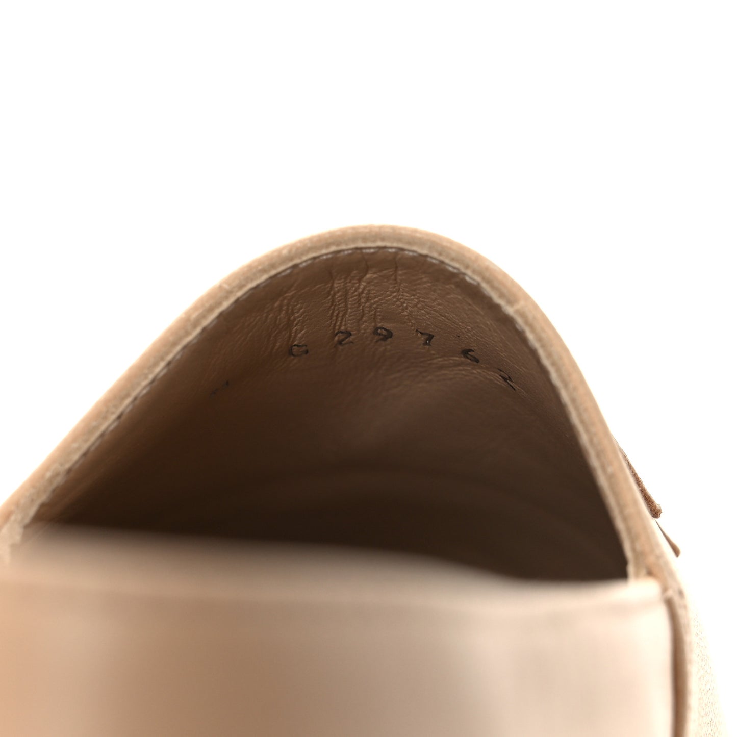 Lambskin CC Espadrilles 36 Beige Black