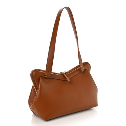 Mansur Gavriel Smooth Calfskin M Frame Bag Camel 2 of 8