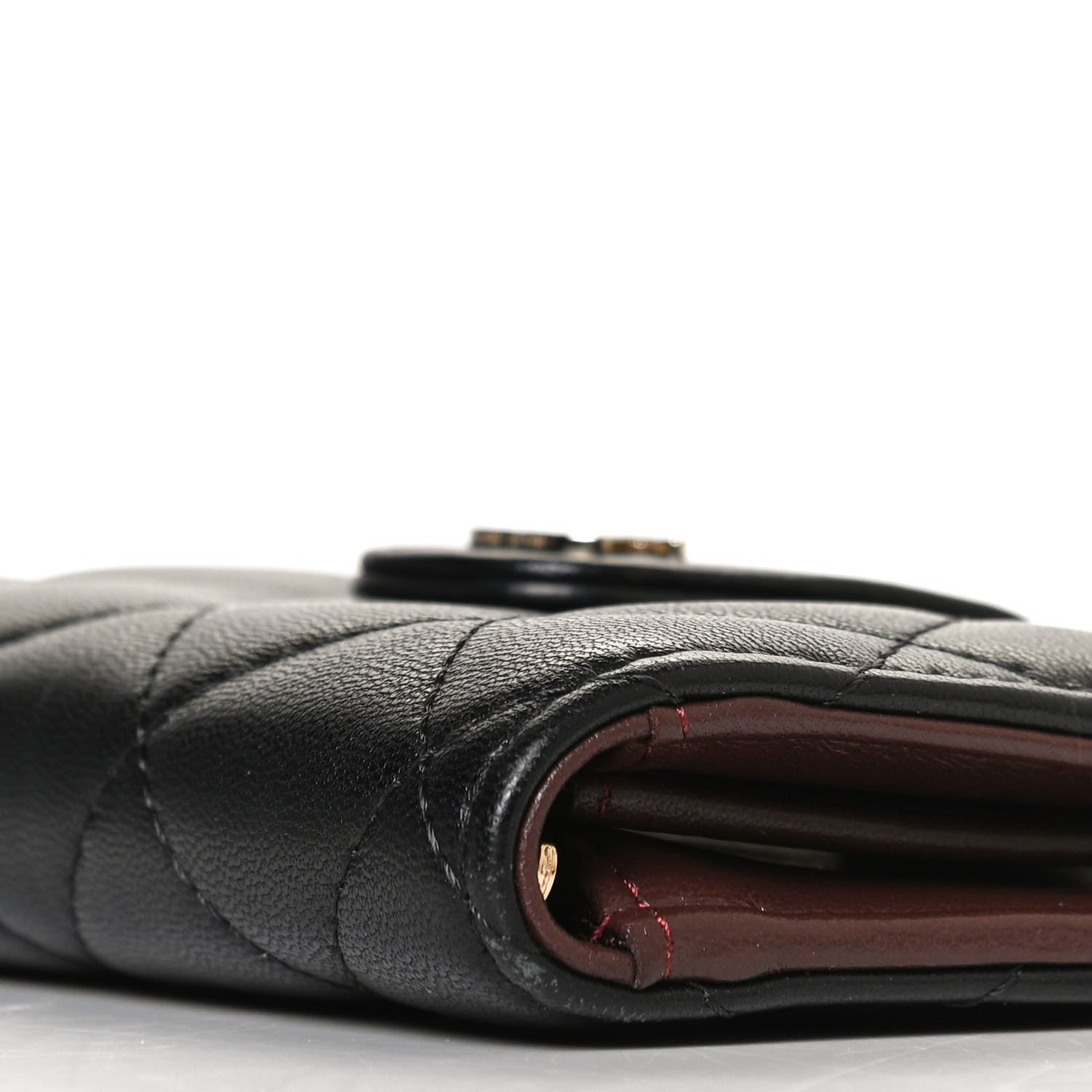 Chanel Lambskin Quilted Small Classic Wallet Black 8 of 8