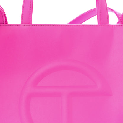 Telfar Vegan Leather Medium Shopping Bag Azalea 7 of 12