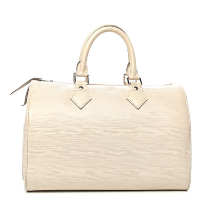 Louis Vuitton Epi Speedy 25 Ivory 1 of 10