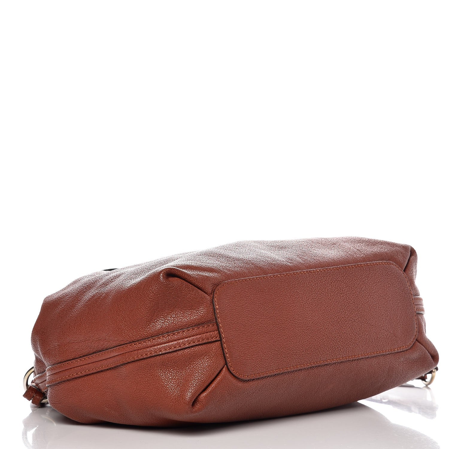 Chloe Calfskin Medium Elsie Satchel Whiskey 4 of 7