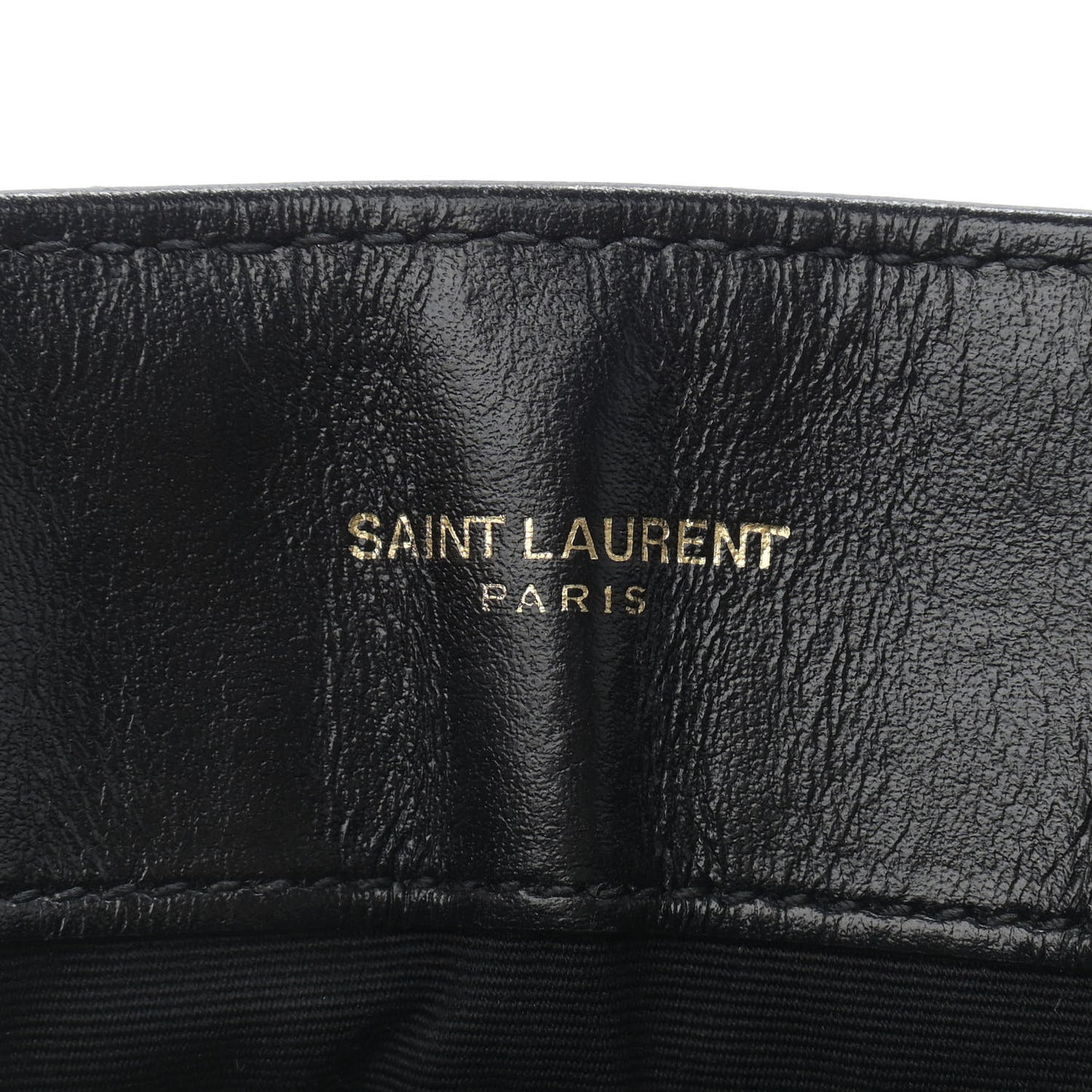 Calfskin Y Quilted Monogram Large Loulou Chain Satchel Black