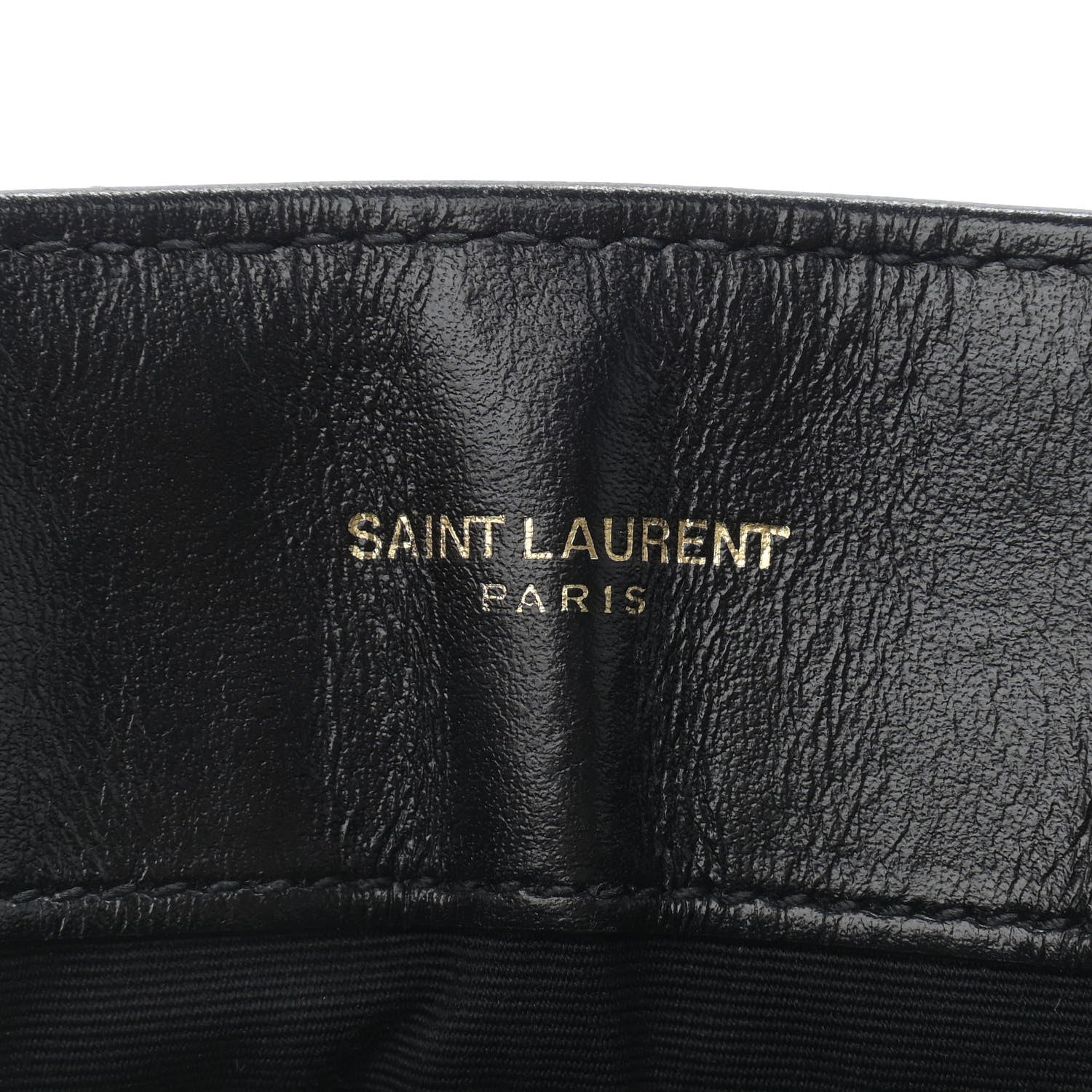 Saint Laurent Calfskin Y Quilted Monogram Large Loulou Chain Satchel Black 7 of 17