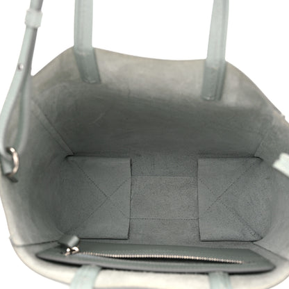 Celine Grained Calfskin Small Vertical Cabas Mineral 5 of 10