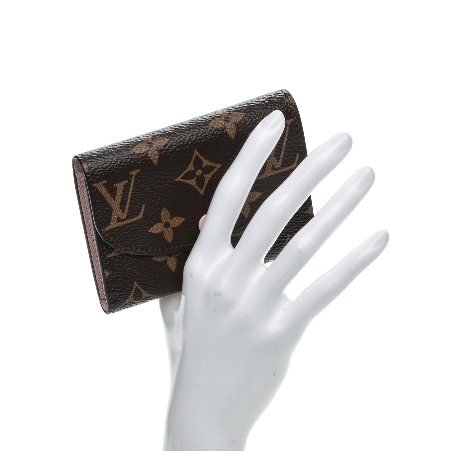 Monogram Rosalie Coin Purse Rose Ballerine