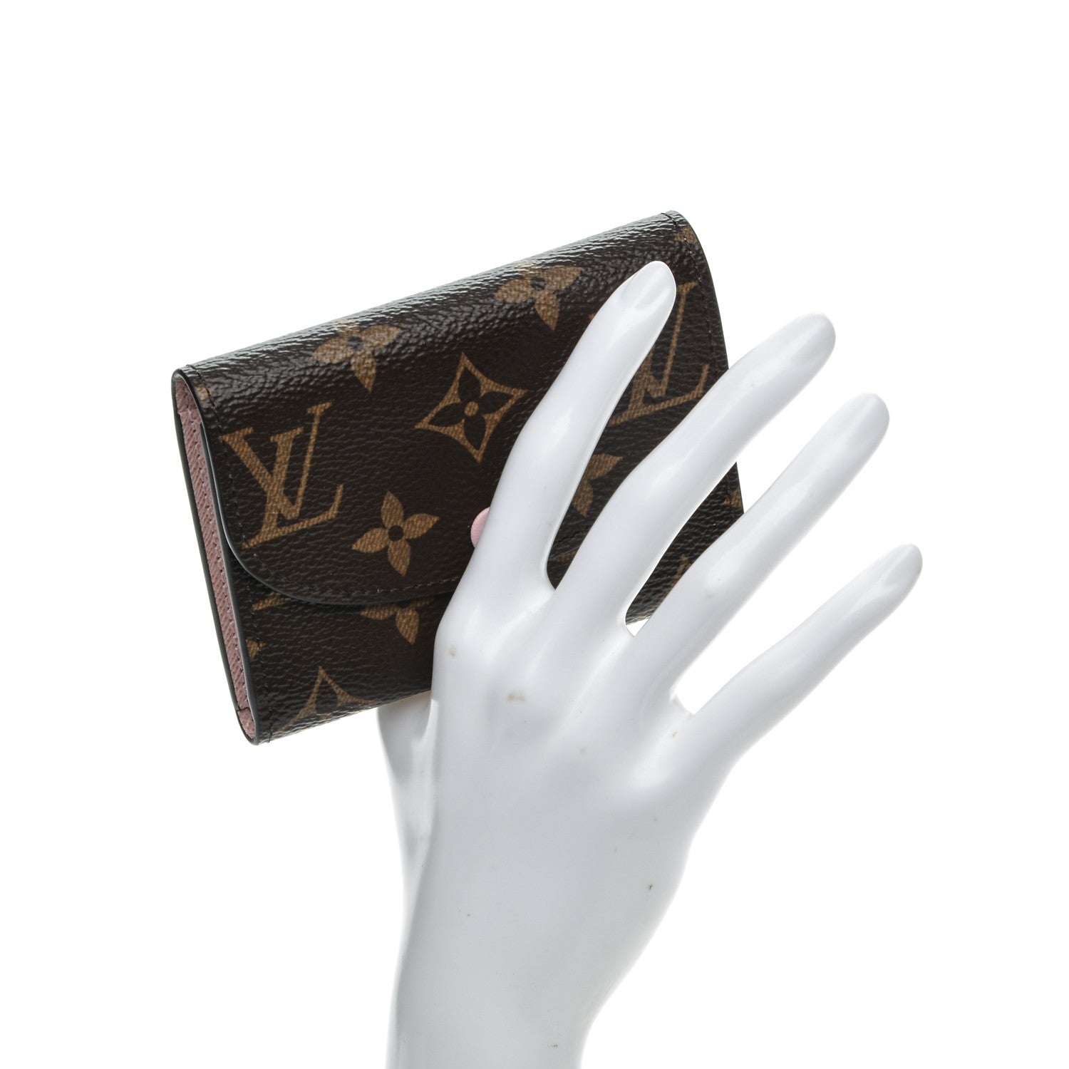 Louis Vuitton Monogram Rosalie Coin Purse Rose Ballerine 2 of 7
