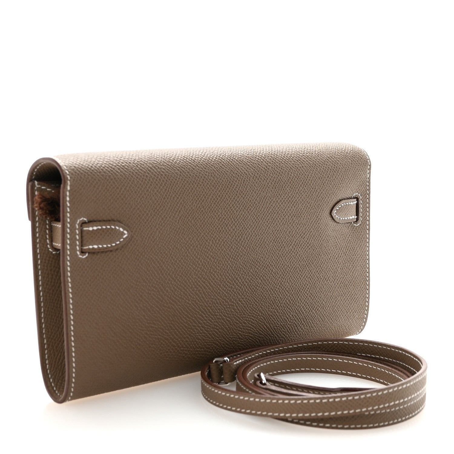 Hermes Epsom Kelly Wallet To Go Etoupe 2 of 10