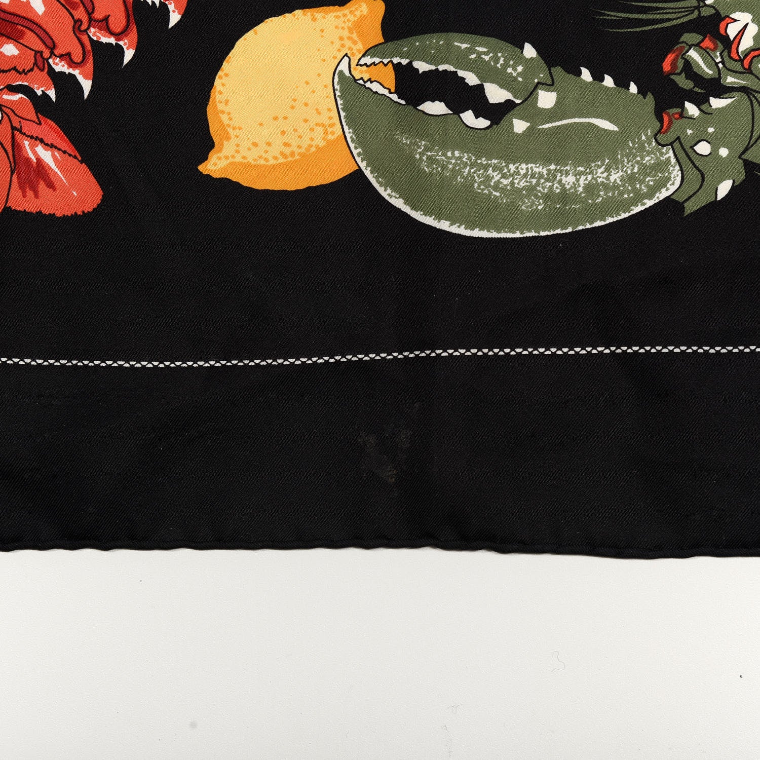 Hermes Silk Gastronomie Scarf 90 Black 4 of 6