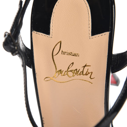 Christian Louboutin Patent Me Pam 100 Pumps 38.5 Black 7 of 8