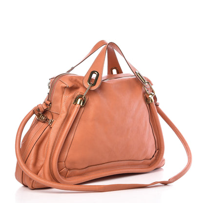 Chloe Calfskin Large Paraty Suntan 4 of 14