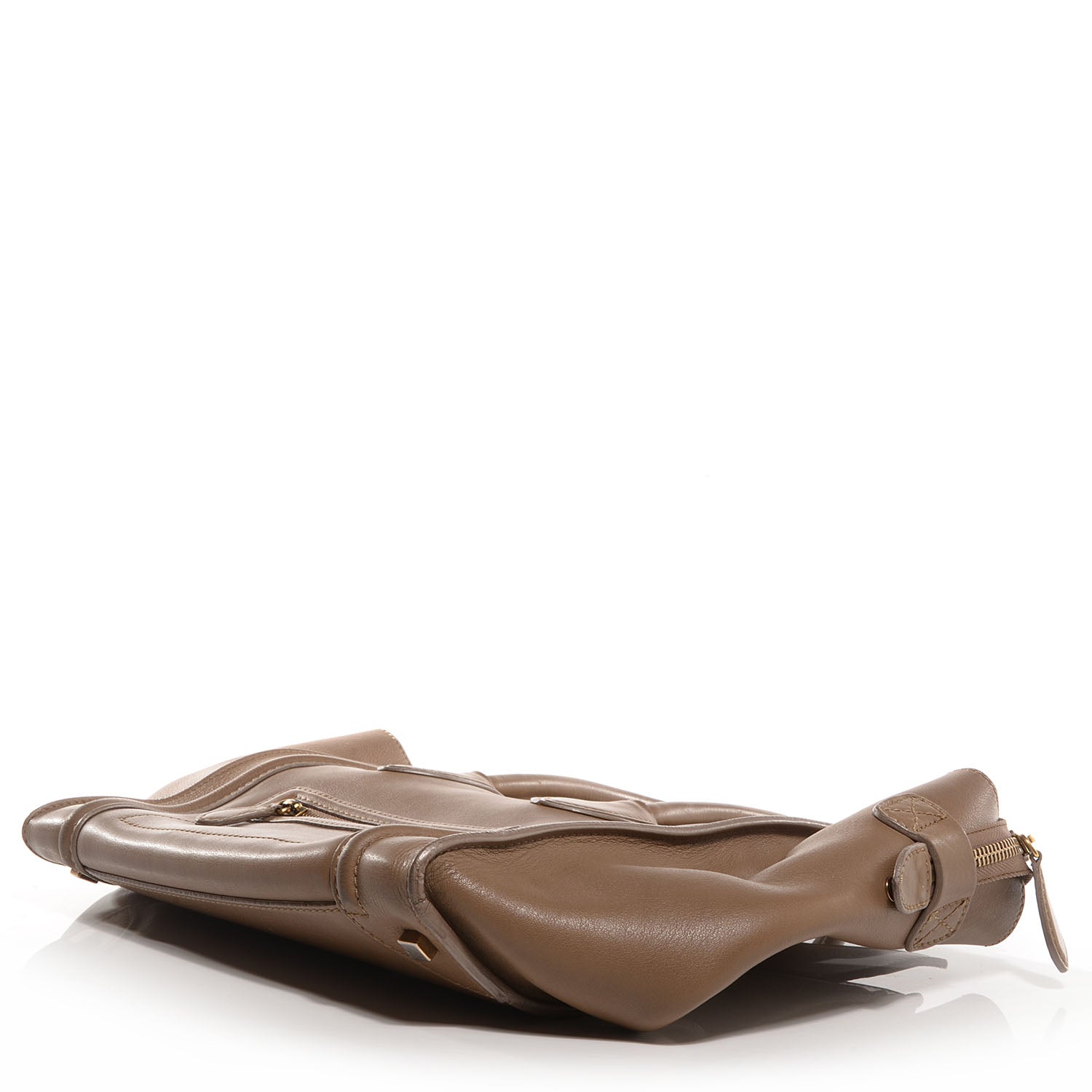 Celine Smooth Calfskin Mini Luggage Camel 5 of 13