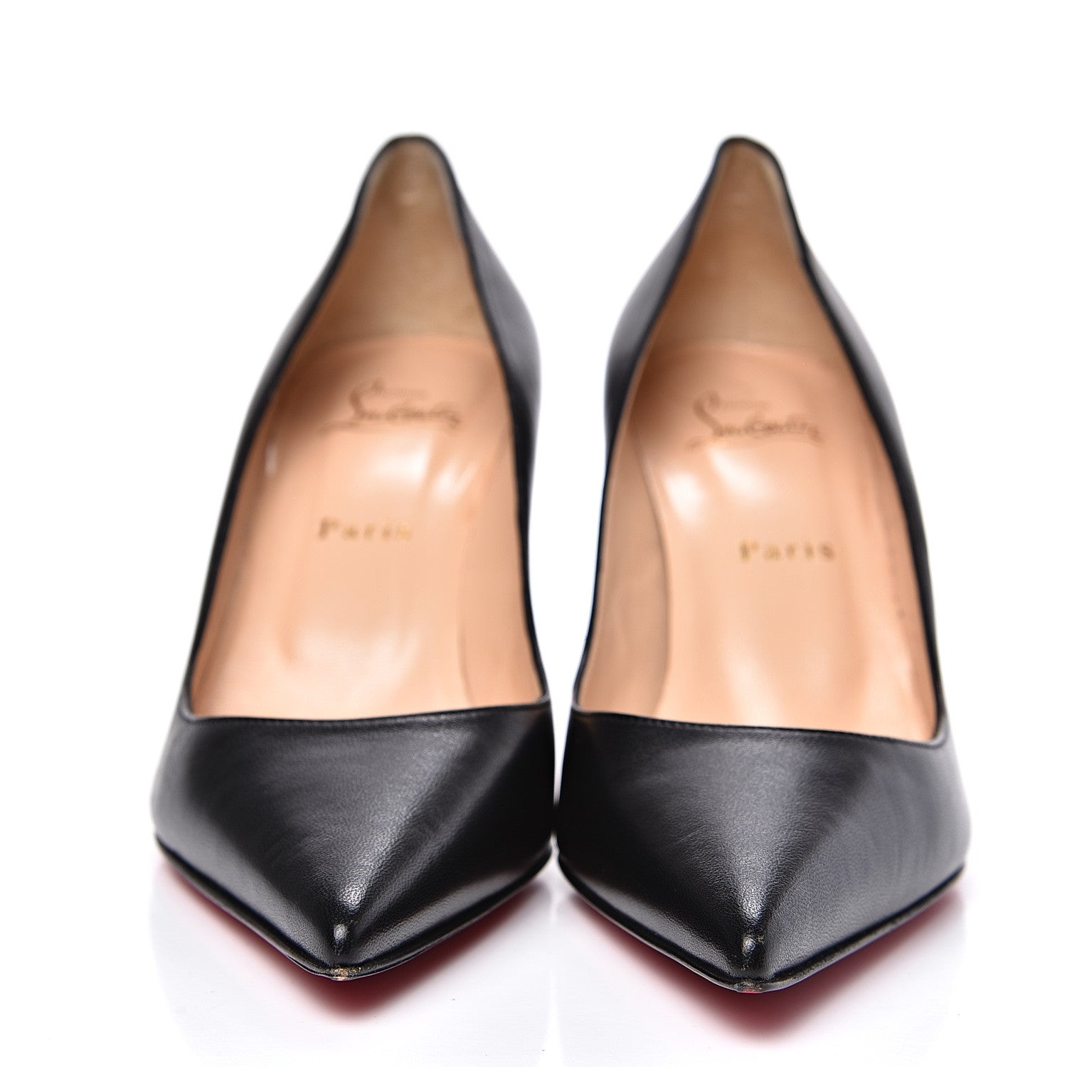Christian Louboutin Nappa Clare 80 Pumps 38.5 Black 2 of 10